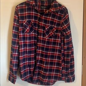 Red/Navy Flannel